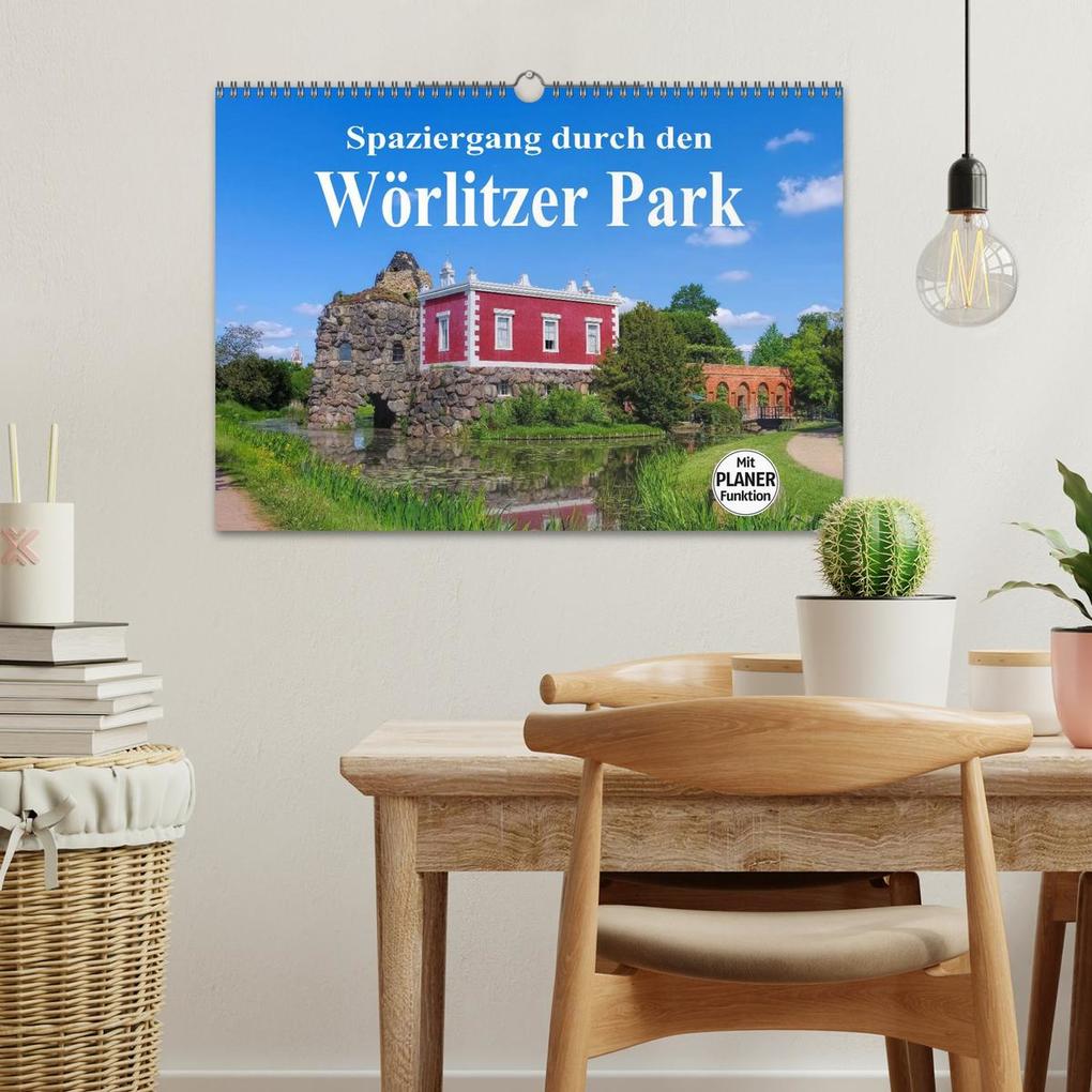 Weitere Ansicht: Spaziergang durch den Wörlitzer Park (Wandkalender 2026 DIN A3 quer), CALVENDO Monatskalender | Calvendo, LianeM, LianeM LianeM