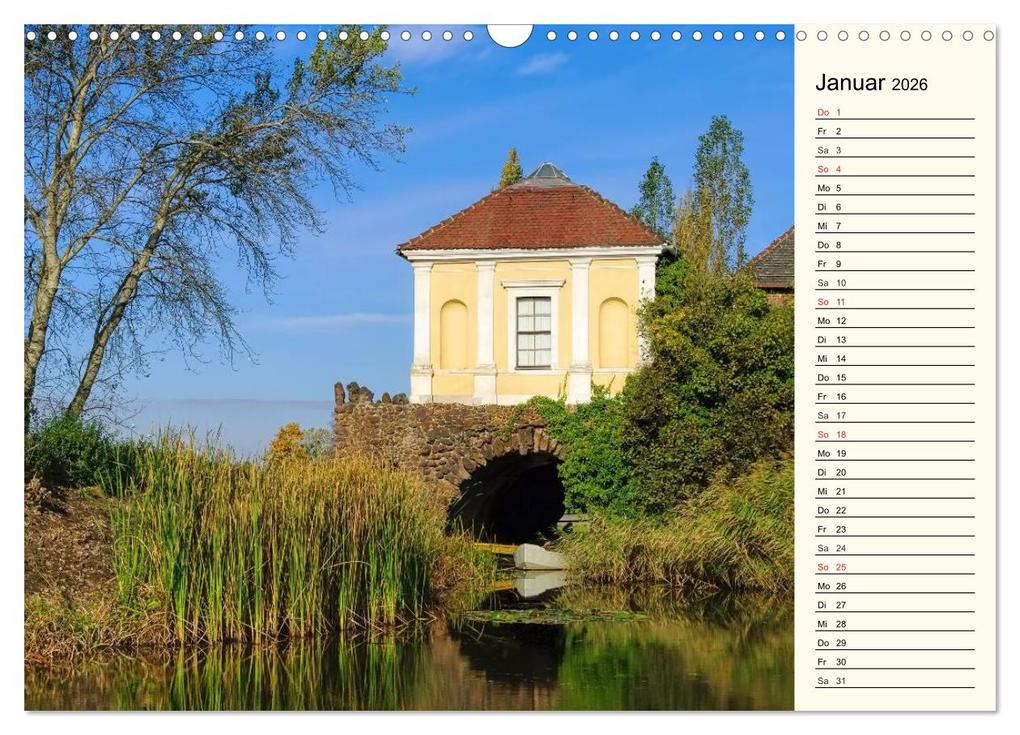 Weitere Ansicht: Spaziergang durch den Wörlitzer Park (Wandkalender 2026 DIN A3 quer), CALVENDO Monatskalender | Calvendo, LianeM, LianeM LianeM