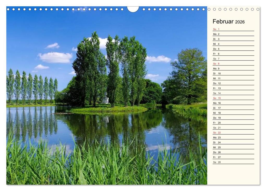 Weitere Ansicht: Spaziergang durch den Wörlitzer Park (Wandkalender 2026 DIN A3 quer), CALVENDO Monatskalender | Calvendo, LianeM, LianeM LianeM