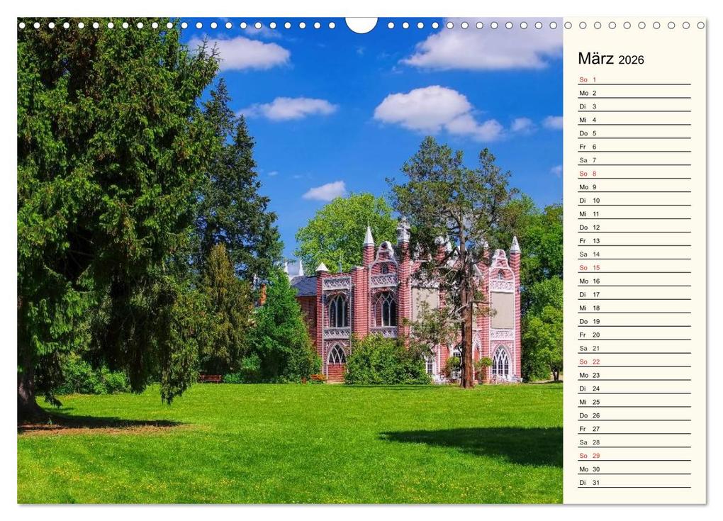 Weitere Ansicht: Spaziergang durch den Wörlitzer Park (Wandkalender 2026 DIN A3 quer), CALVENDO Monatskalender | Calvendo, LianeM, LianeM LianeM