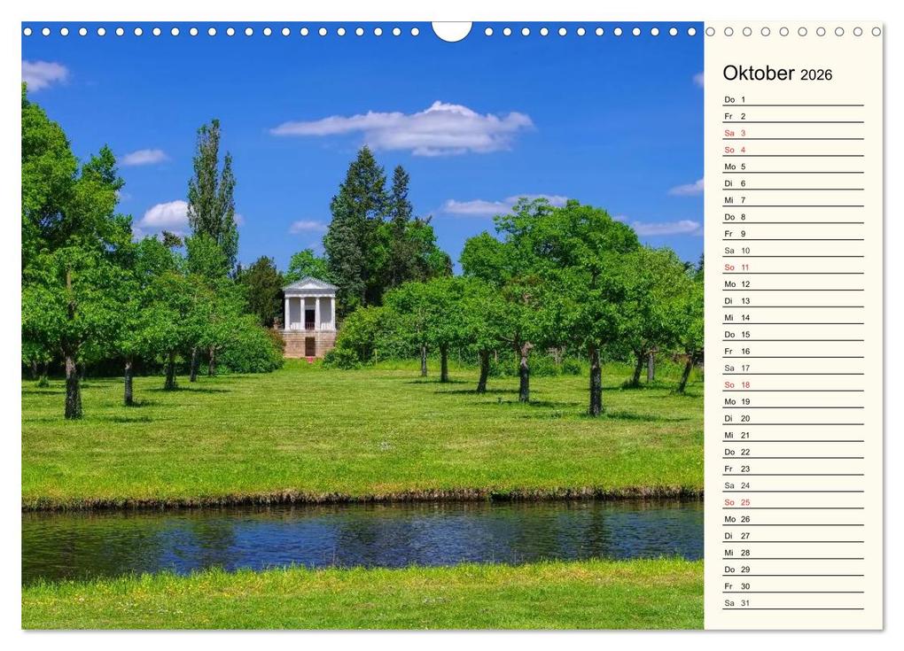 Weitere Ansicht: Spaziergang durch den Wörlitzer Park (Wandkalender 2026 DIN A3 quer), CALVENDO Monatskalender | Calvendo, LianeM, LianeM LianeM