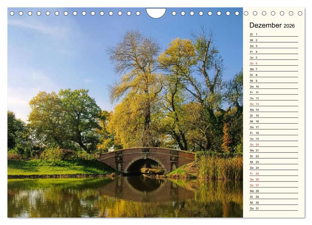 Weitere Ansicht: Spaziergang durch den Wörlitzer Park (Wandkalender 2026 DIN A4 quer), CALVENDO Monatskalender | Calvendo, LianeM, LianeM LianeM