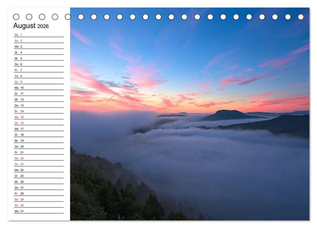 Weitere Ansicht: Sächsische Schweiz - Impressionen (Tischkalender 2026 DIN A5 quer), CALVENDO Monatskalender | Calvendo, Dirk Meutzner