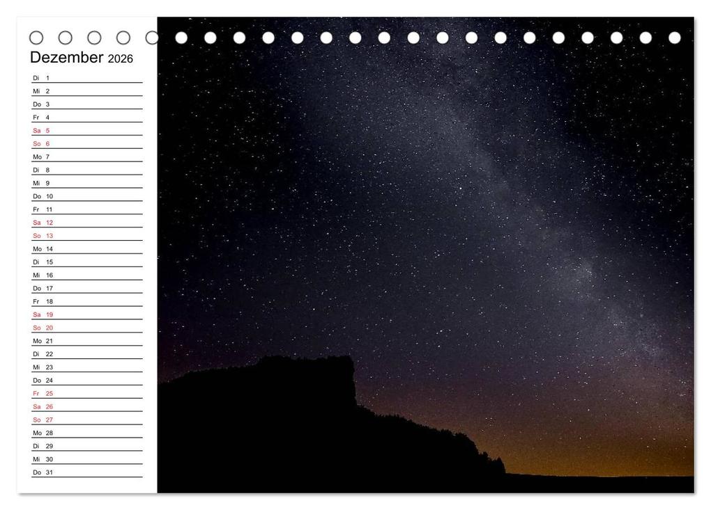 Weitere Ansicht: Sächsische Schweiz - Impressionen (Tischkalender 2026 DIN A5 quer), CALVENDO Monatskalender | Calvendo, Dirk Meutzner