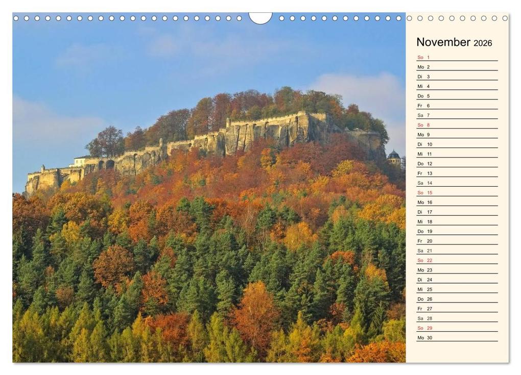 Weitere Ansicht: Elbsandsteingebirge (Wandkalender 2026 DIN A3 quer), CALVENDO Monatskalender | Calvendo, LianeM, LianeM LianeM