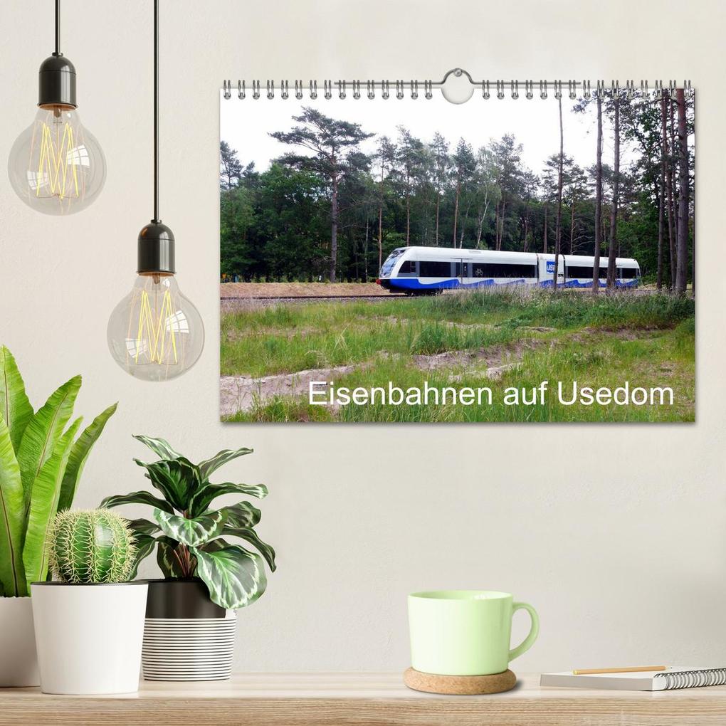 Weitere Ansicht: Eisenbahnen auf Usedom (Wandkalender 2026 DIN A4 quer), CALVENDO Monatskalender | Calvendo, Wolfgang Gerstner