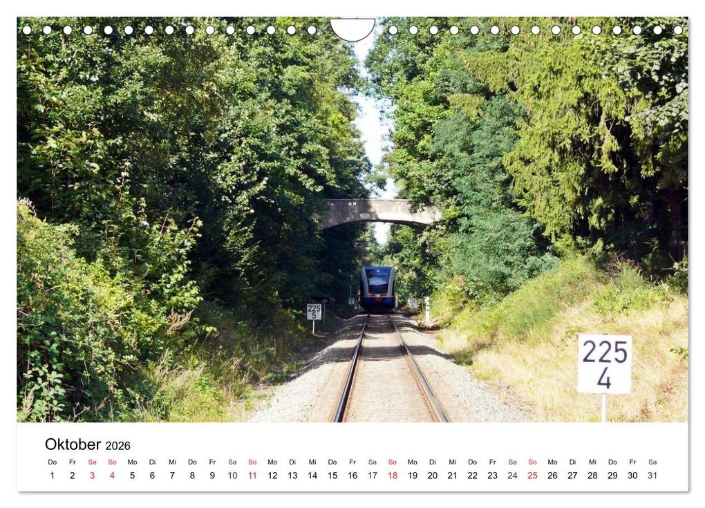 Weitere Ansicht: Eisenbahnen auf Usedom (Wandkalender 2026 DIN A4 quer), CALVENDO Monatskalender | Calvendo, Wolfgang Gerstner