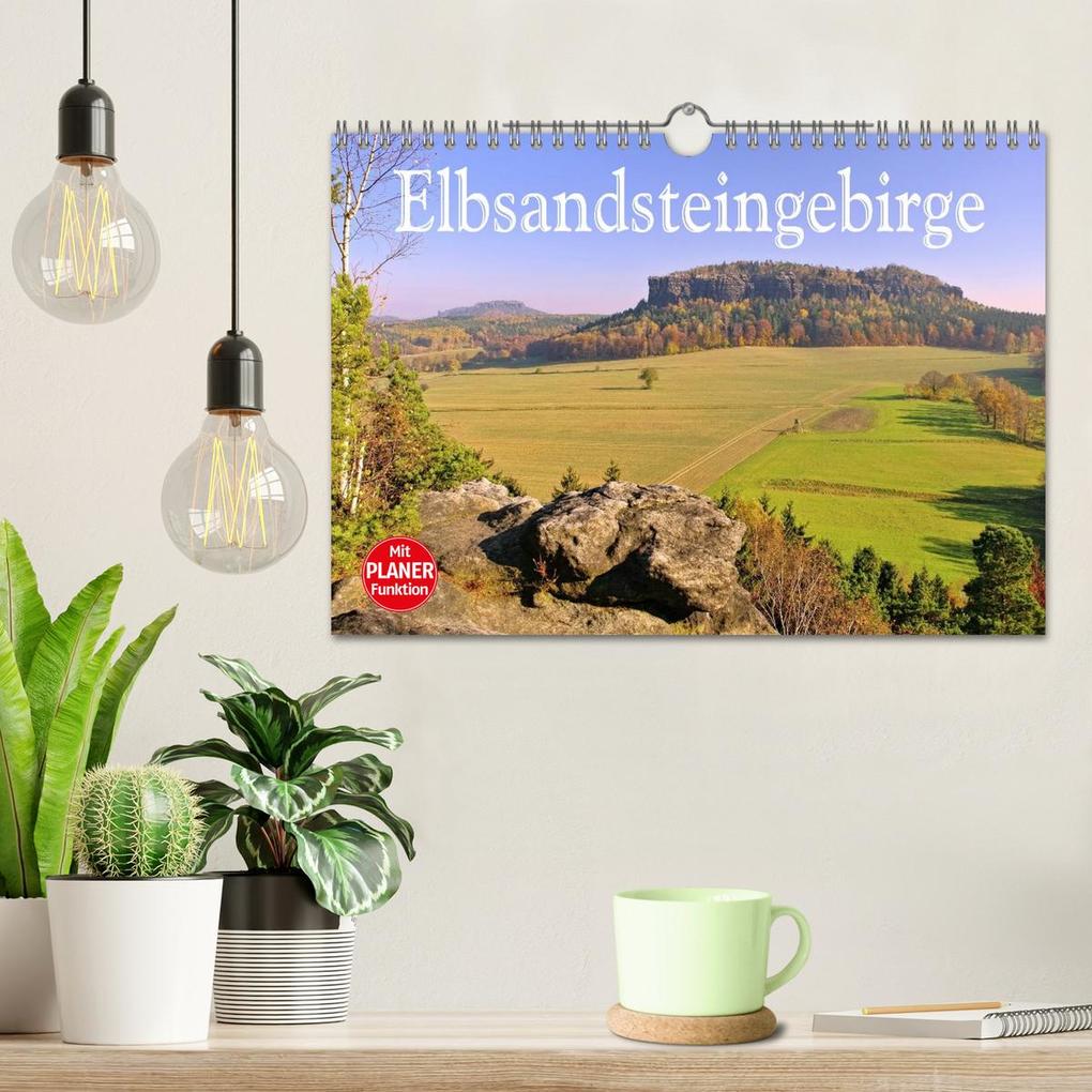 Weitere Ansicht: Elbsandsteingebirge (Wandkalender 2026 DIN A4 quer), CALVENDO Monatskalender | Calvendo, LianeM, LianeM LianeM
