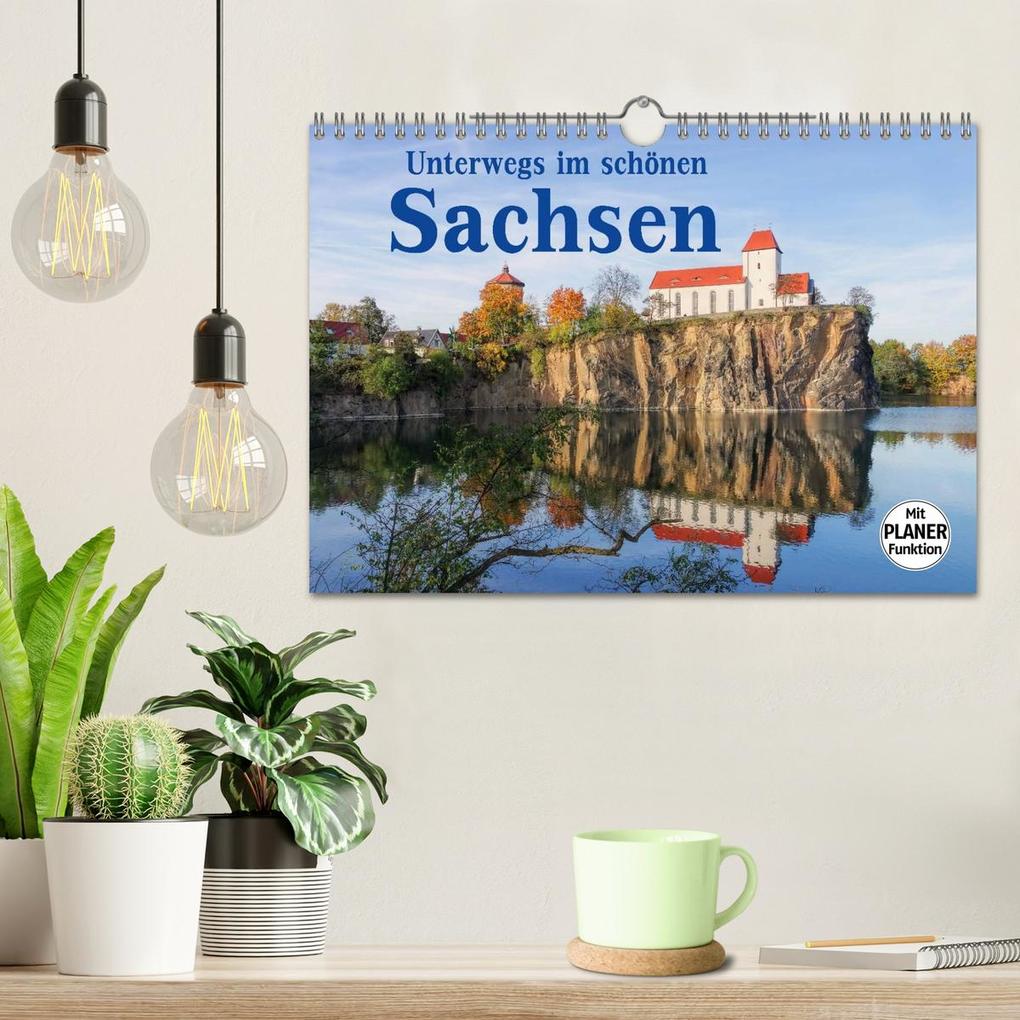 Weitere Ansicht: Unterwegs im schönen Sachsen (Wandkalender 2026 DIN A4 quer), CALVENDO Monatskalender | Calvendo, LianeM, LianeM LianeM
