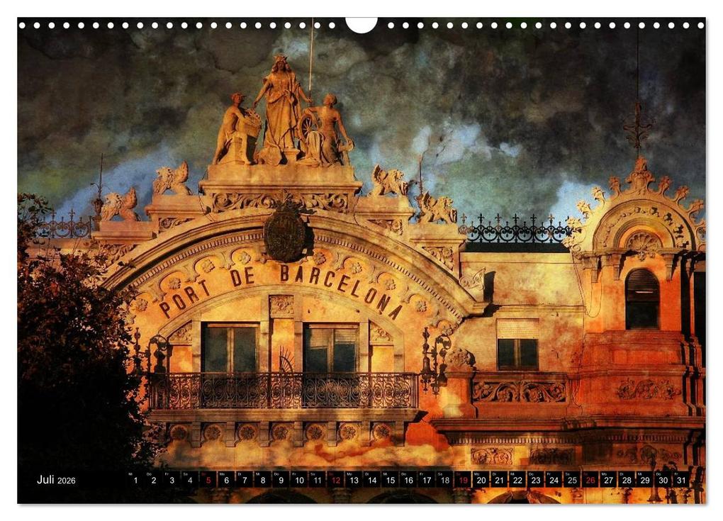 Weitere Ansicht: Barcelona (Wandkalender 2026 DIN A3 quer), CALVENDO Monatskalender | Calvendo, Reiner Silberstein