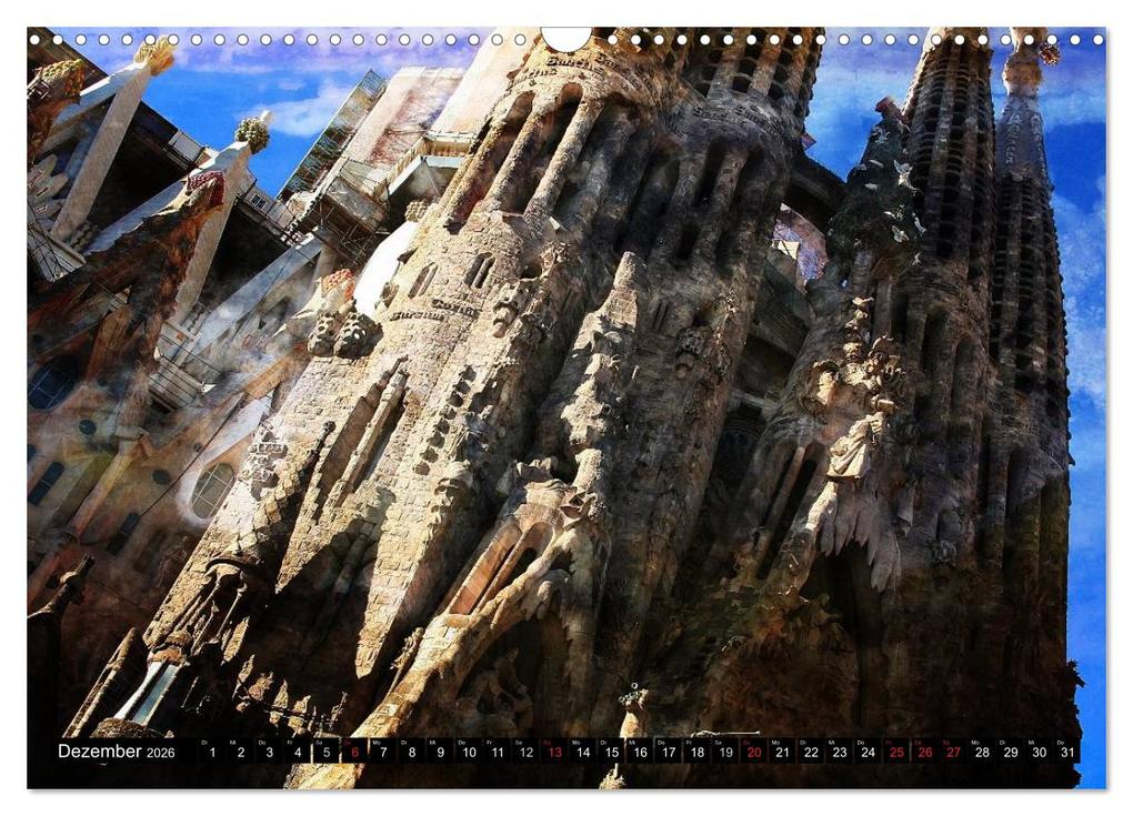 Weitere Ansicht: Barcelona (Wandkalender 2026 DIN A3 quer), CALVENDO Monatskalender | Calvendo, Reiner Silberstein