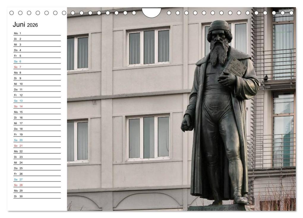 Weitere Ansicht: Mainz - Ansichtssache (Wandkalender 2026 DIN A4 quer), CALVENDO Monatskalender | Calvendo, Thomas Bartruff