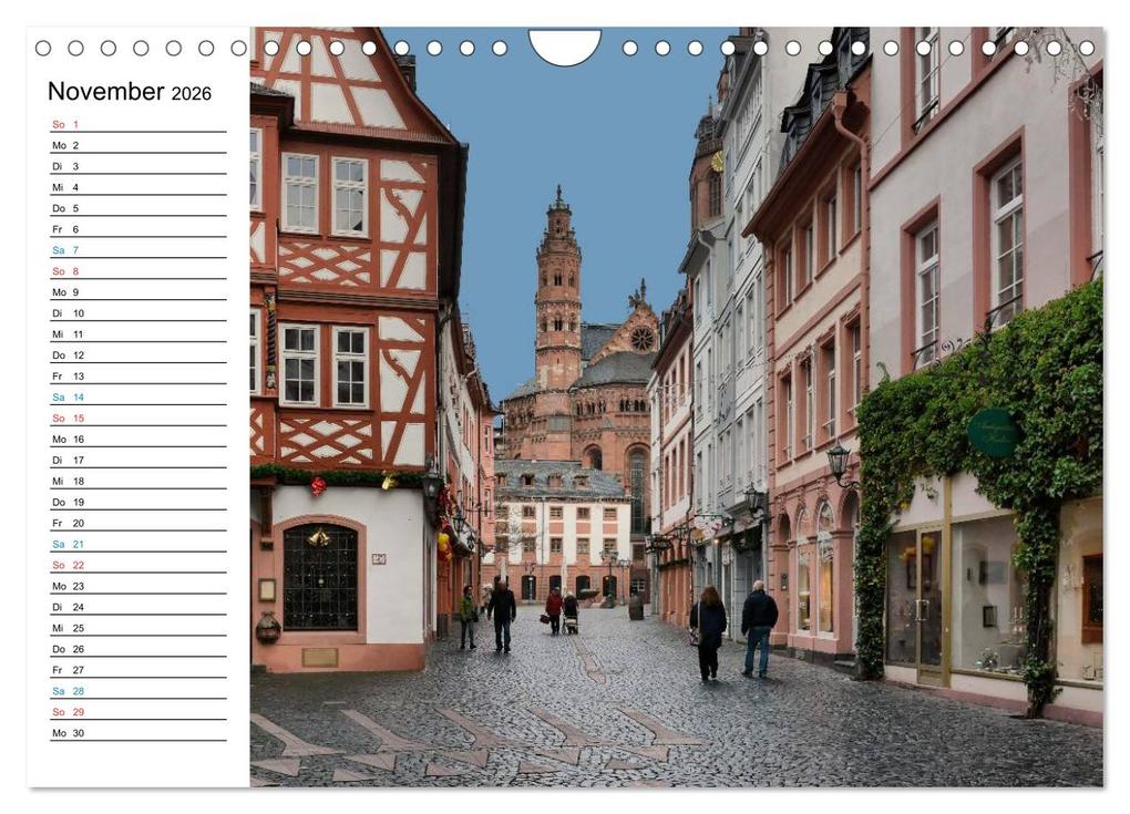 Weitere Ansicht: Mainz - Ansichtssache (Wandkalender 2026 DIN A4 quer), CALVENDO Monatskalender | Calvendo, Thomas Bartruff