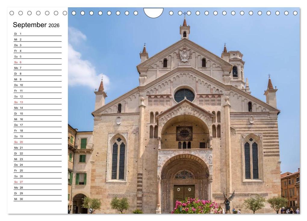 Weitere Ansicht: VERONA Historisches Stadtherz (Wandkalender 2026 DIN A4 quer), CALVENDO Monatskalender | Calvendo, Melanie Viola