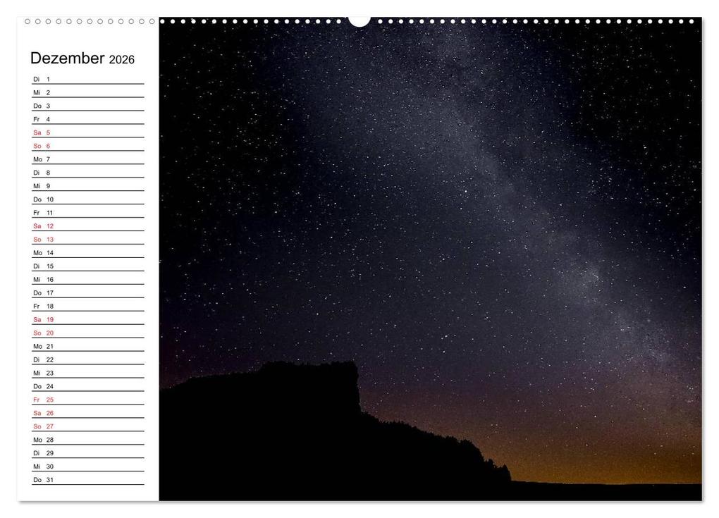Weitere Ansicht: Sächsische Schweiz - Impressionen (Wandkalender 2026 DIN A2 quer), CALVENDO Monatskalender | Calvendo, Dirk Meutzner