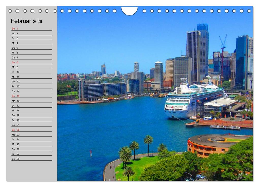 Weitere Ansicht: Australien. Impressionen (Wandkalender 2026 DIN A4 quer), CALVENDO Monatskalender | Calvendo, Elisabeth Stanzer