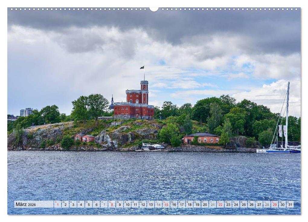 Weitere Ansicht: Stockholm an Mittsommer (hochwertiger Premium Wandkalender 2026 DIN A2 quer), Kunstdruck in Hochglanz | Calvendo, Dennis Gelner