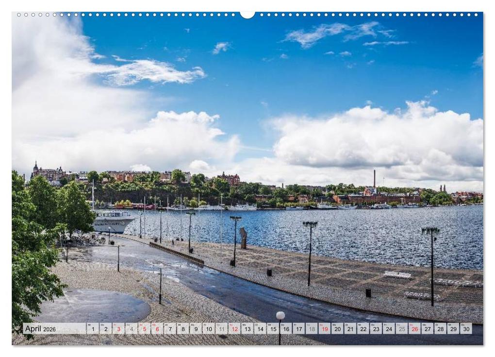 Weitere Ansicht: Stockholm an Mittsommer (hochwertiger Premium Wandkalender 2026 DIN A2 quer), Kunstdruck in Hochglanz | Calvendo, Dennis Gelner