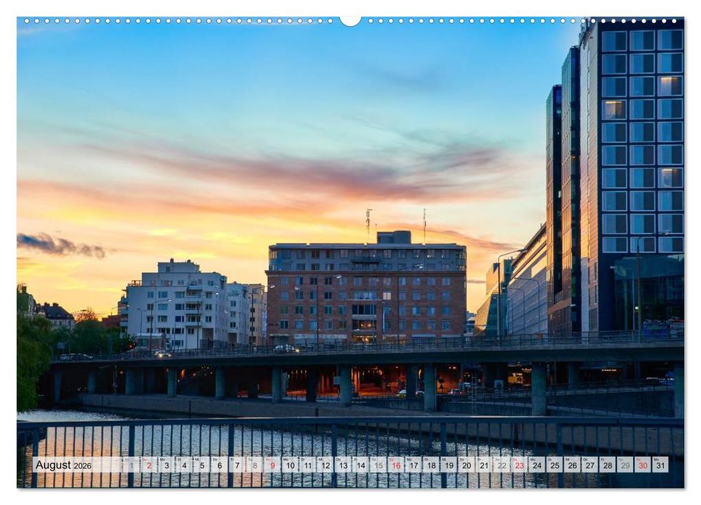 Weitere Ansicht: Stockholm an Mittsommer (hochwertiger Premium Wandkalender 2026 DIN A2 quer), Kunstdruck in Hochglanz | Calvendo, Dennis Gelner