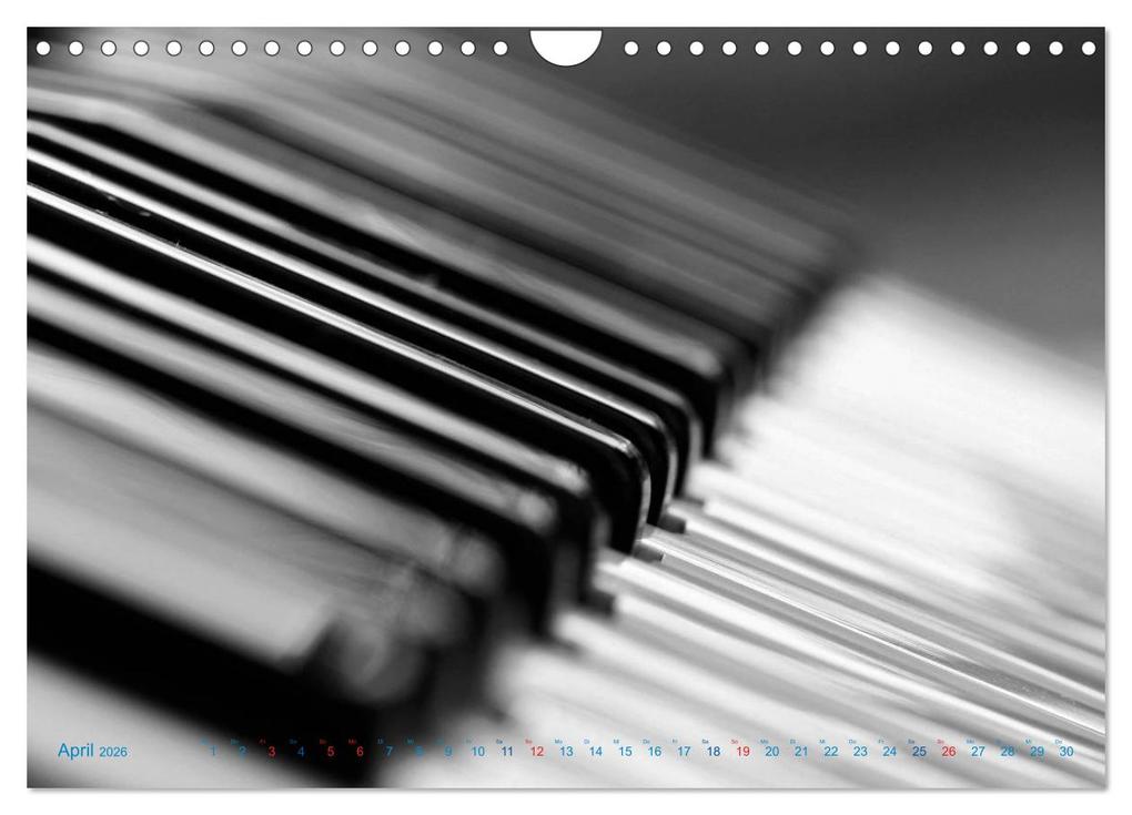 Weitere Ansicht: Akkordeon - close up (Wandkalender 2026 DIN A4 quer), CALVENDO Monatskalender | Calvendo, Silvia Drafz