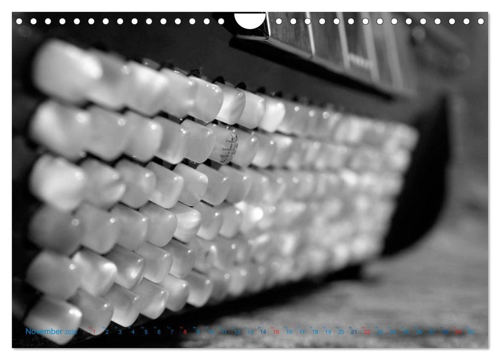Weitere Ansicht: Akkordeon - close up (Wandkalender 2026 DIN A4 quer), CALVENDO Monatskalender | Calvendo, Silvia Drafz