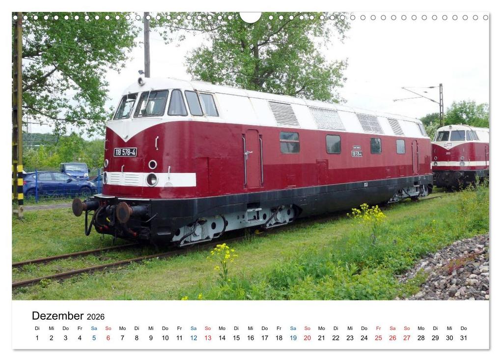 Weitere Ansicht: U-Boot trifft Babelsbergerin. Die Baureihen 118 und 119 der Deutschen Reichsbahn (Wandkalender 2026 DIN A3 quer), CALVENDO Monatskalender | Calvendo, Wolfgang Gerstner