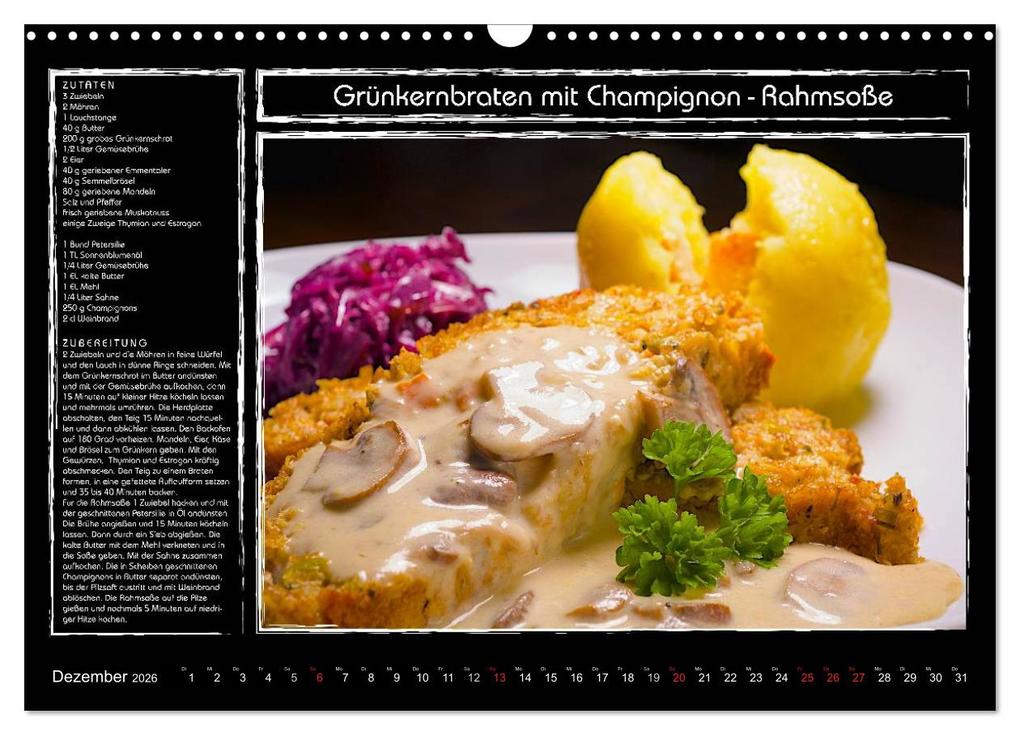 Weitere Ansicht: Rund um Veggie (Wandkalender 2026 DIN A3 quer), CALVENDO Monatskalender | Calvendo, Thomas Willerer