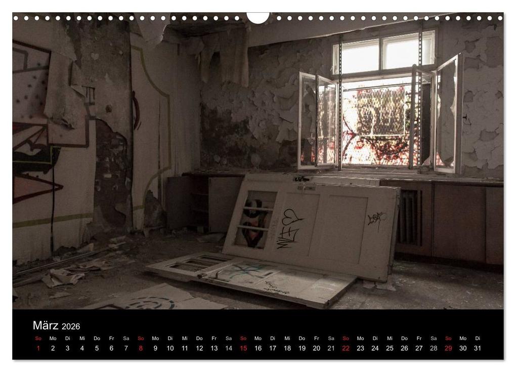 Weitere Ansicht: Verlassene Orte. Alter Postbahnhof Leipzig (Wandkalender 2026 DIN A3 quer), CALVENDO Monatskalender | Calvendo, Felix Mayr
