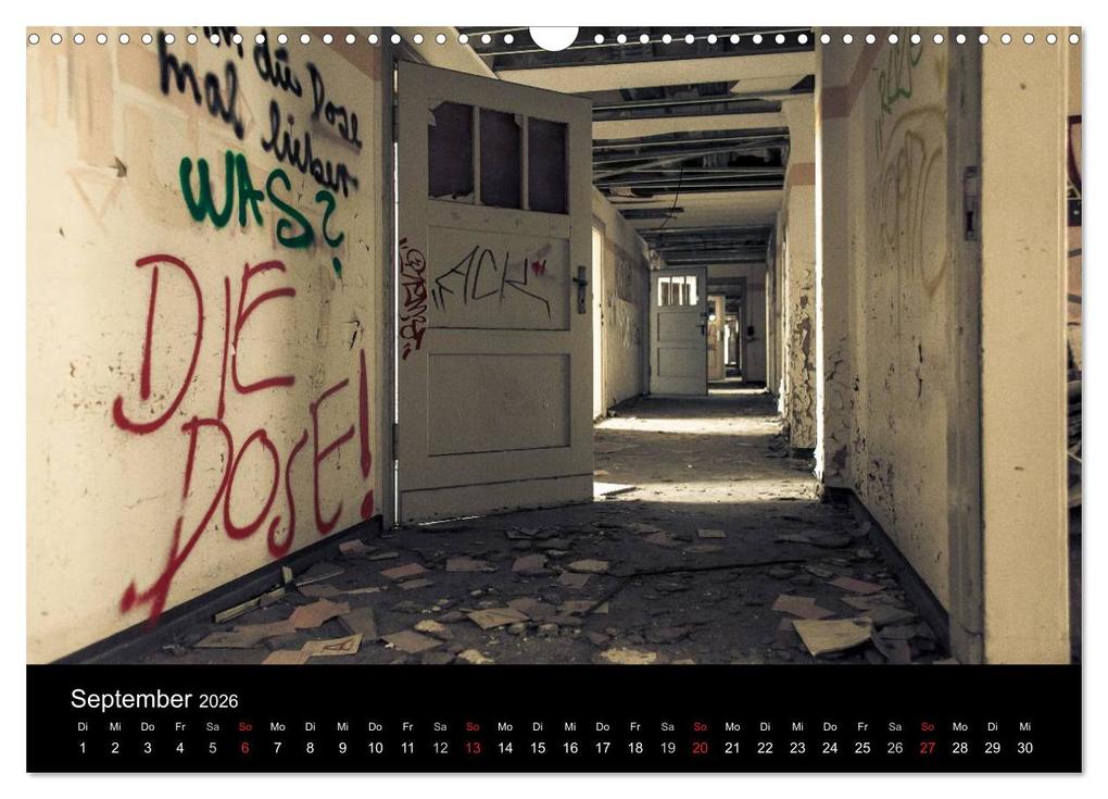 Weitere Ansicht: Verlassene Orte. Alter Postbahnhof Leipzig (Wandkalender 2026 DIN A3 quer), CALVENDO Monatskalender | Calvendo, Felix Mayr