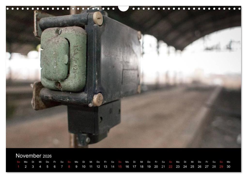 Weitere Ansicht: Verlassene Orte. Alter Postbahnhof Leipzig (Wandkalender 2026 DIN A3 quer), CALVENDO Monatskalender | Calvendo, Felix Mayr