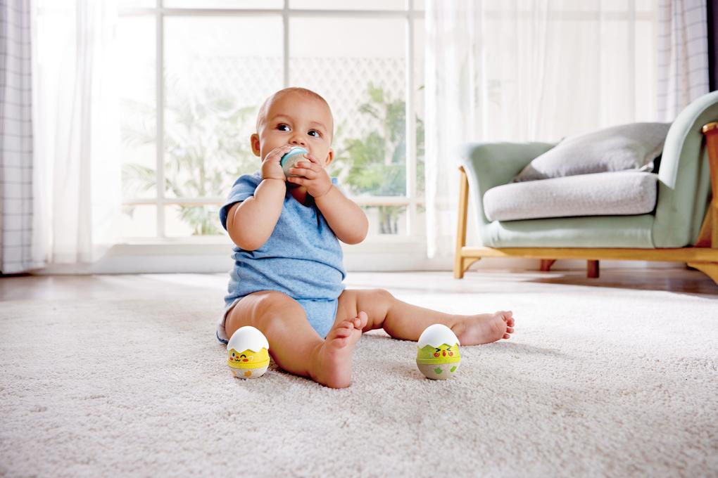 Weitere Ansicht: Hape - Lustige Wackelküken-Rasseln