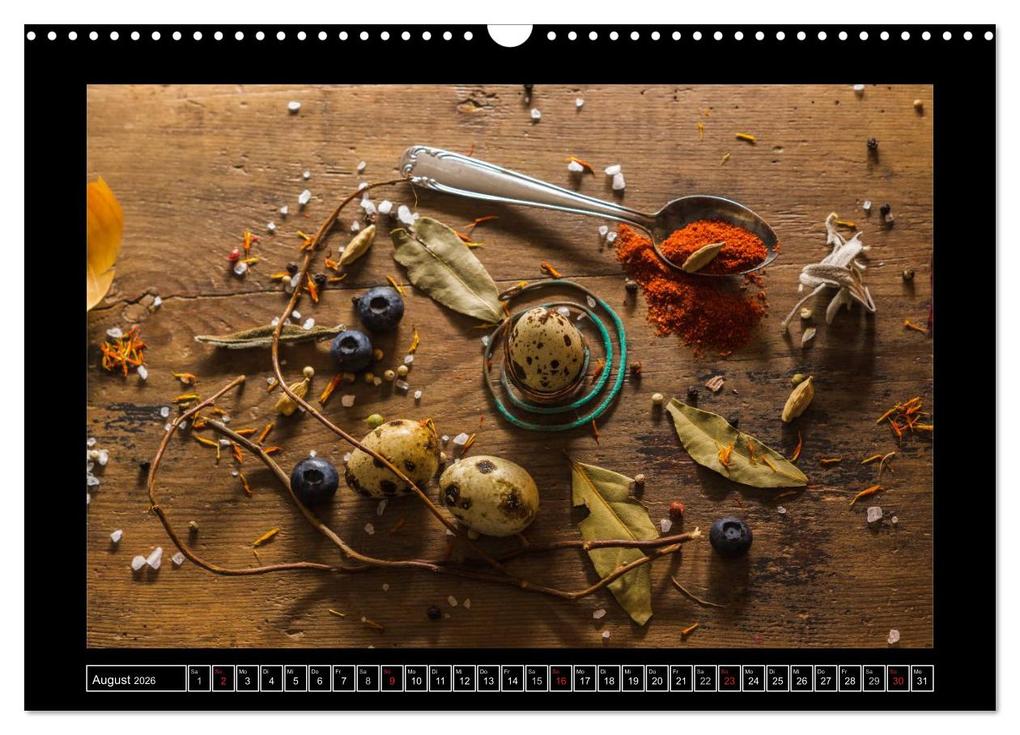 Weitere Ansicht: Delikatessen aus der Küche (Wandkalender 2026 DIN A3 quer), CALVENDO Monatskalender | Daniel Stewart Lustig, Calvendo