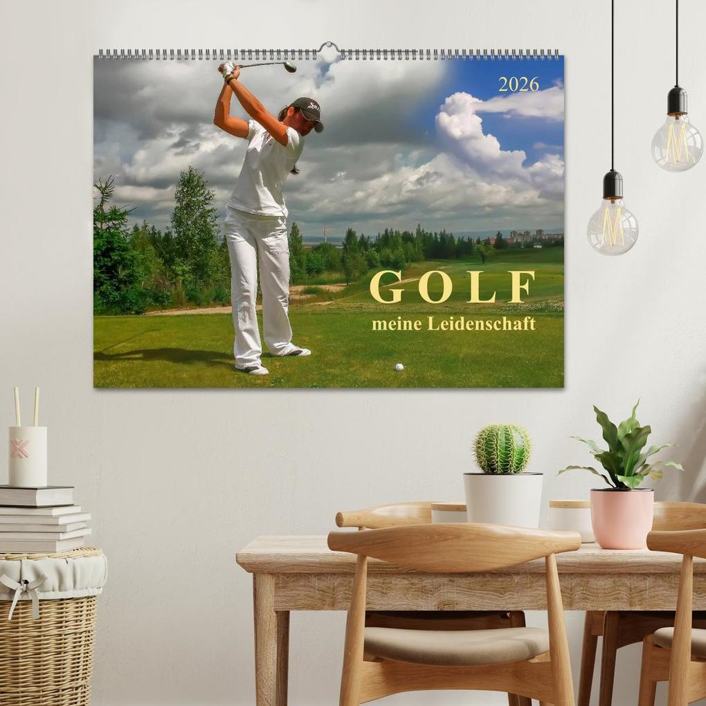Weitere Ansicht: Golf - meine Leidenschaft (Wandkalender 2026 DIN A2 quer), CALVENDO Monatskalender | Peter Roder, Calvendo
