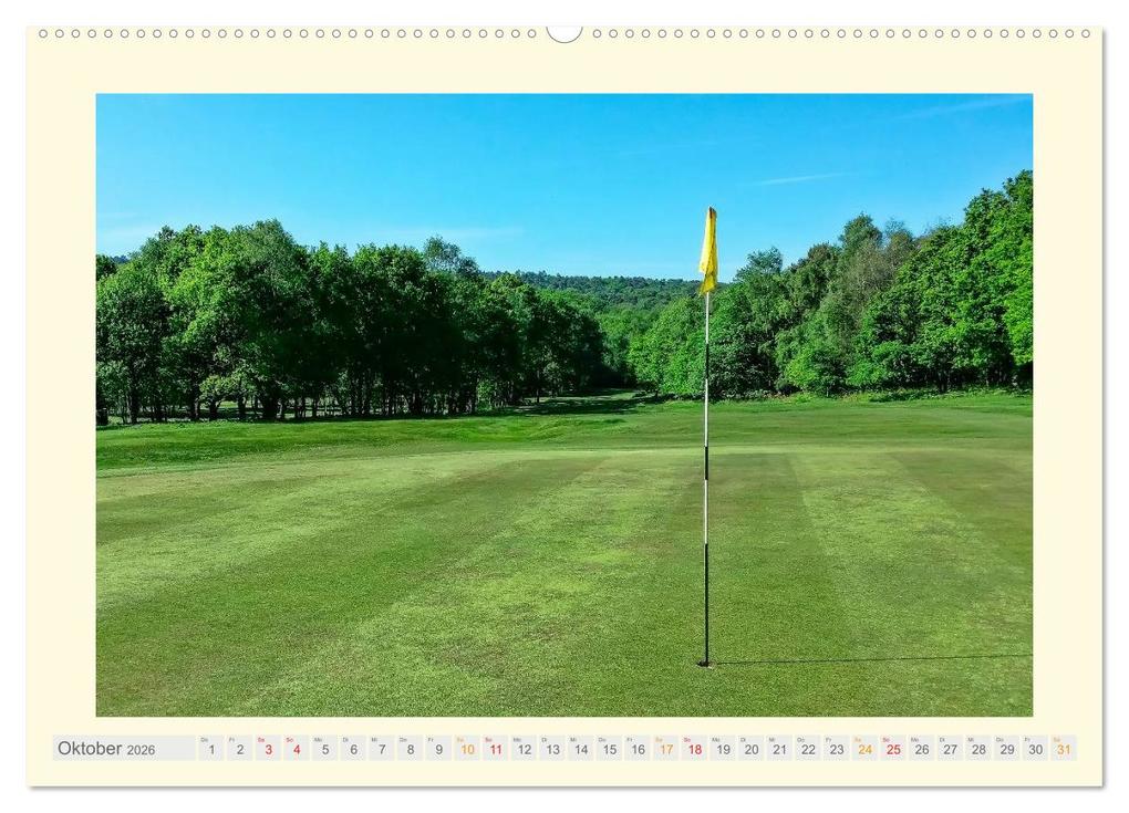 Weitere Ansicht: Golf - meine Leidenschaft (Wandkalender 2026 DIN A2 quer), CALVENDO Monatskalender | Peter Roder, Calvendo