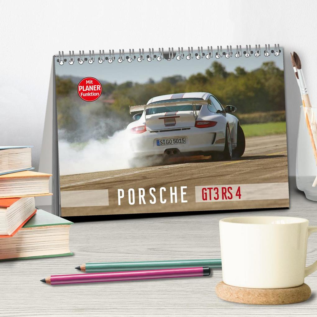 Weitere Ansicht: Porsche GT3RS 4,0 (Tischkalender 2026 DIN A5 quer), CALVENDO Monatskalender | Stefan Bau, Calvendo