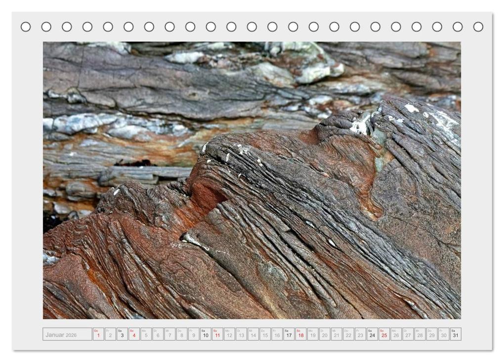 Weitere Ansicht: Die Kunst der Steine / 2026 (Tischkalender 2026 DIN A5 quer), CALVENDO Monatskalender | Udo Haafke, Calvendo