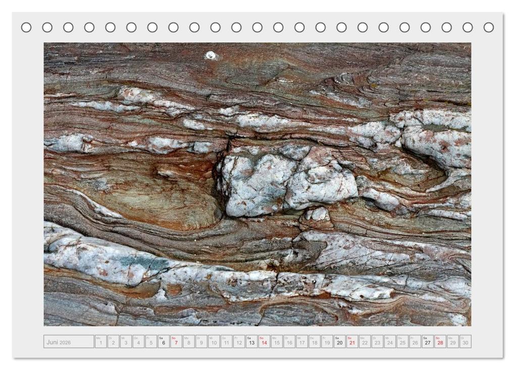 Weitere Ansicht: Die Kunst der Steine / 2026 (Tischkalender 2026 DIN A5 quer), CALVENDO Monatskalender | Udo Haafke, Calvendo