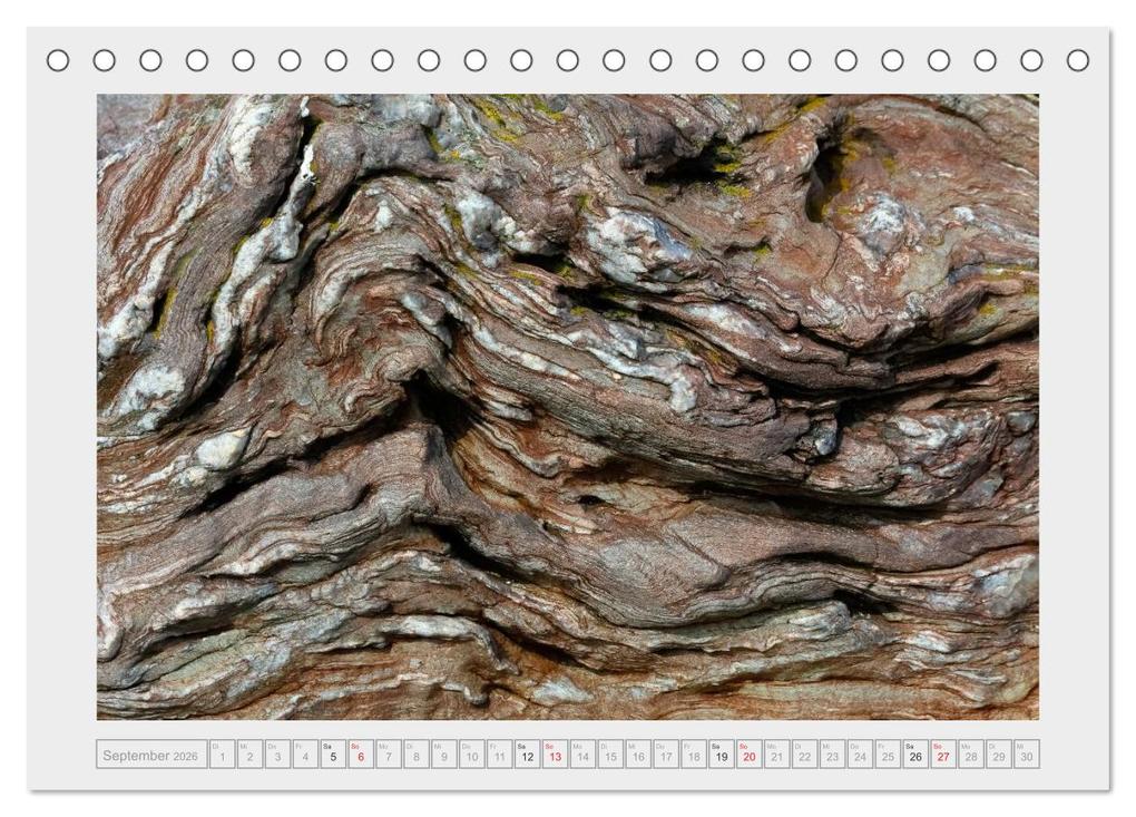 Weitere Ansicht: Die Kunst der Steine / 2026 (Tischkalender 2026 DIN A5 quer), CALVENDO Monatskalender | Udo Haafke, Calvendo