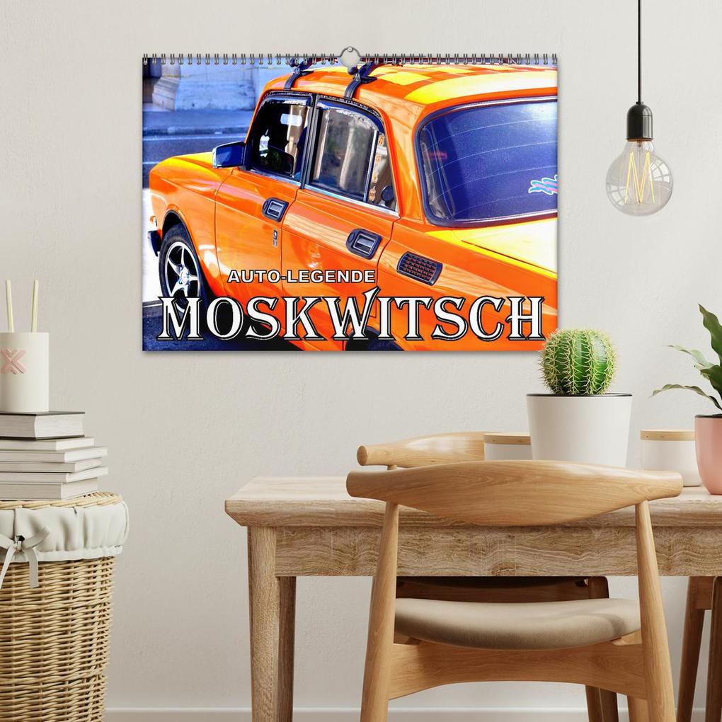 Weitere Ansicht: AUTO-LEGENDE MOSKWITSCH (Wandkalender 2026 DIN A3 quer), CALVENDO Monatskalender | Henning von Löwis of Menar, Calvendo