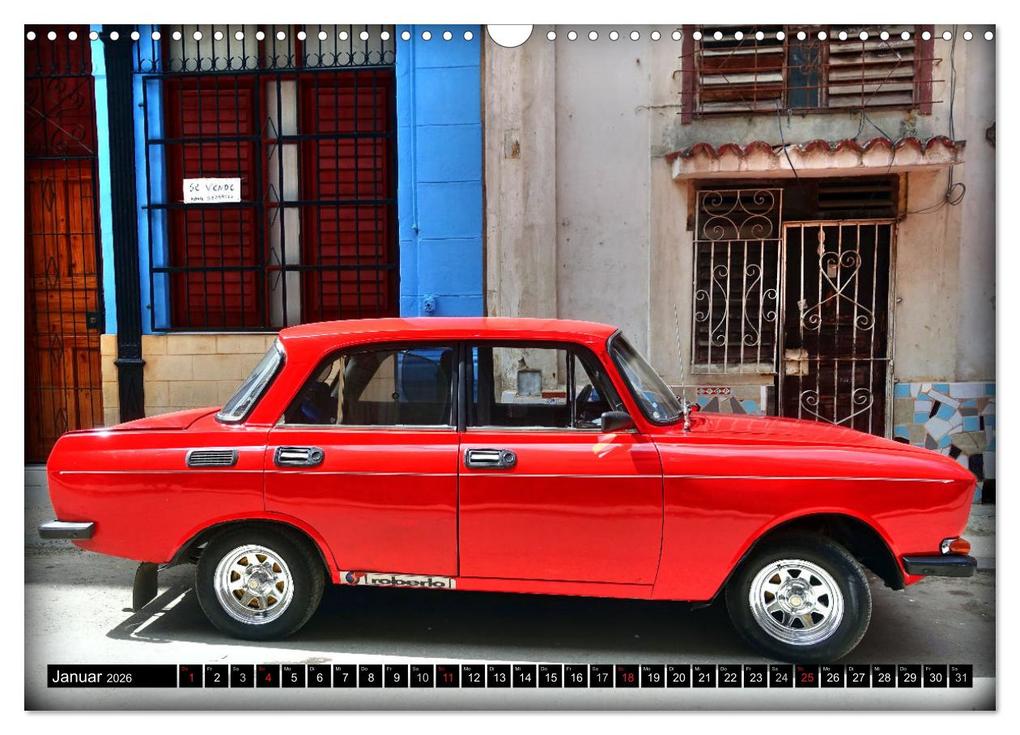 Weitere Ansicht: AUTO-LEGENDE MOSKWITSCH (Wandkalender 2026 DIN A3 quer), CALVENDO Monatskalender | Henning von Löwis of Menar, Calvendo