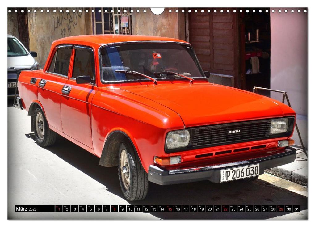 Weitere Ansicht: AUTO-LEGENDE MOSKWITSCH (Wandkalender 2026 DIN A3 quer), CALVENDO Monatskalender | Henning von Löwis of Menar, Calvendo
