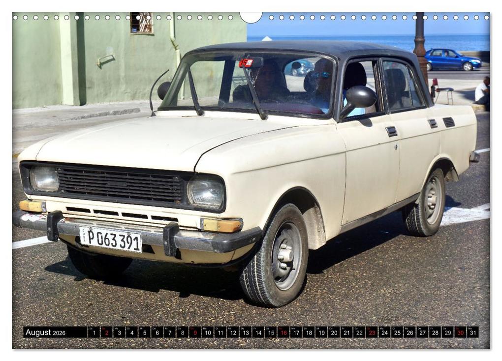 Weitere Ansicht: AUTO-LEGENDE MOSKWITSCH (Wandkalender 2026 DIN A3 quer), CALVENDO Monatskalender | Henning von Löwis of Menar, Calvendo