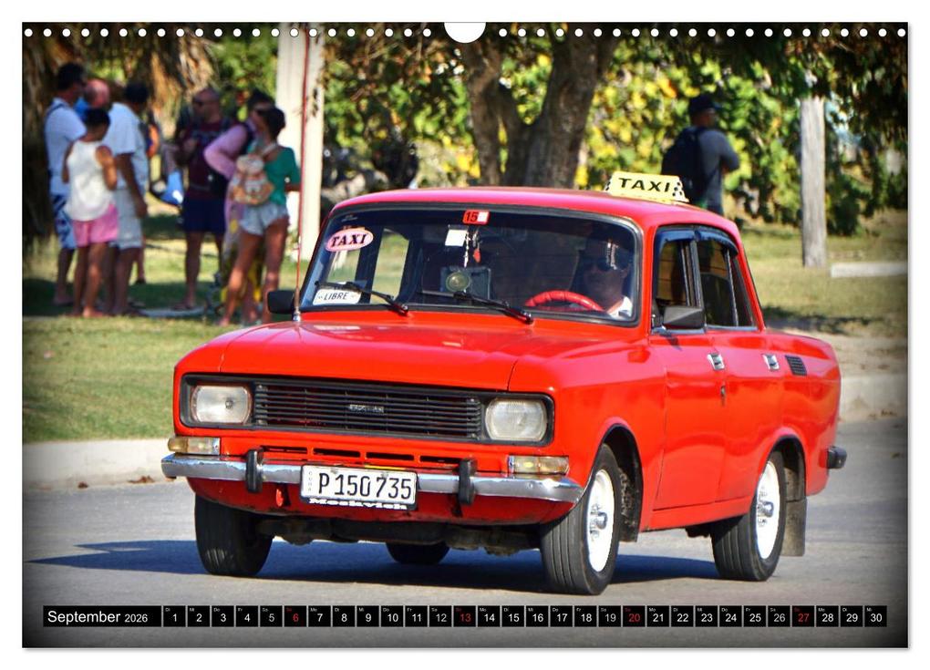 Weitere Ansicht: AUTO-LEGENDE MOSKWITSCH (Wandkalender 2026 DIN A3 quer), CALVENDO Monatskalender | Henning von Löwis of Menar, Calvendo