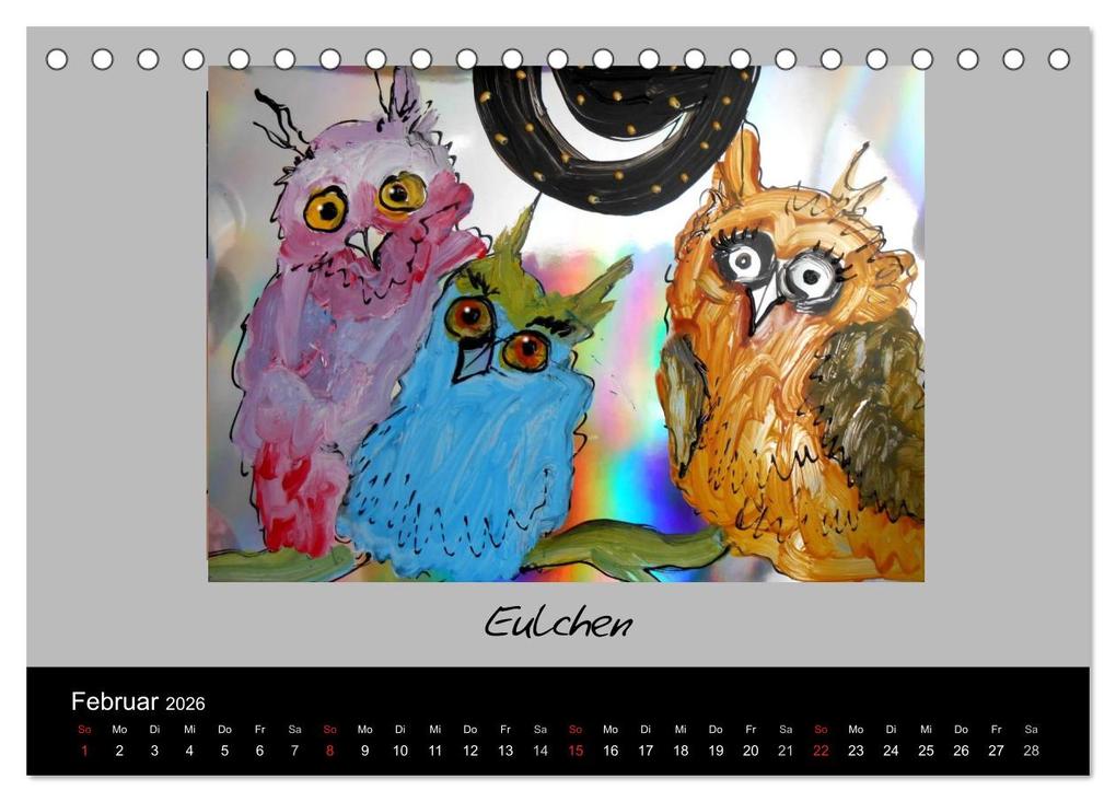 Weitere Ansicht: Lebensfreude 2026 (Tischkalender 2026 DIN A5 quer), CALVENDO Monatskalender | Leonore Zimmermann, Calvendo