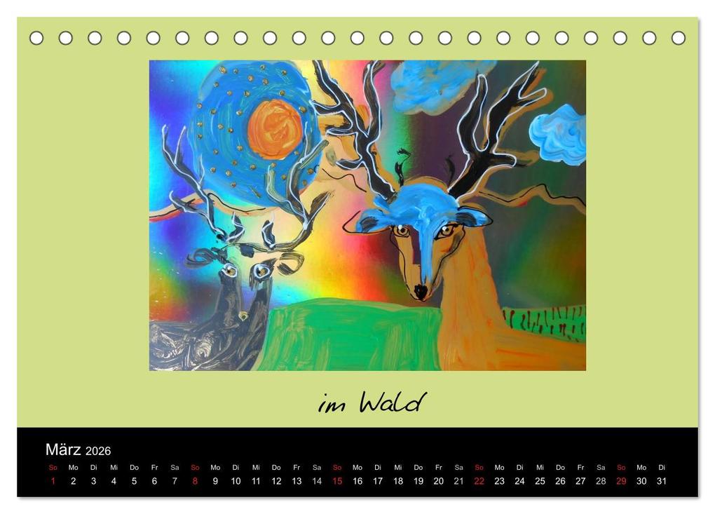 Weitere Ansicht: Lebensfreude 2026 (Tischkalender 2026 DIN A5 quer), CALVENDO Monatskalender | Leonore Zimmermann, Calvendo