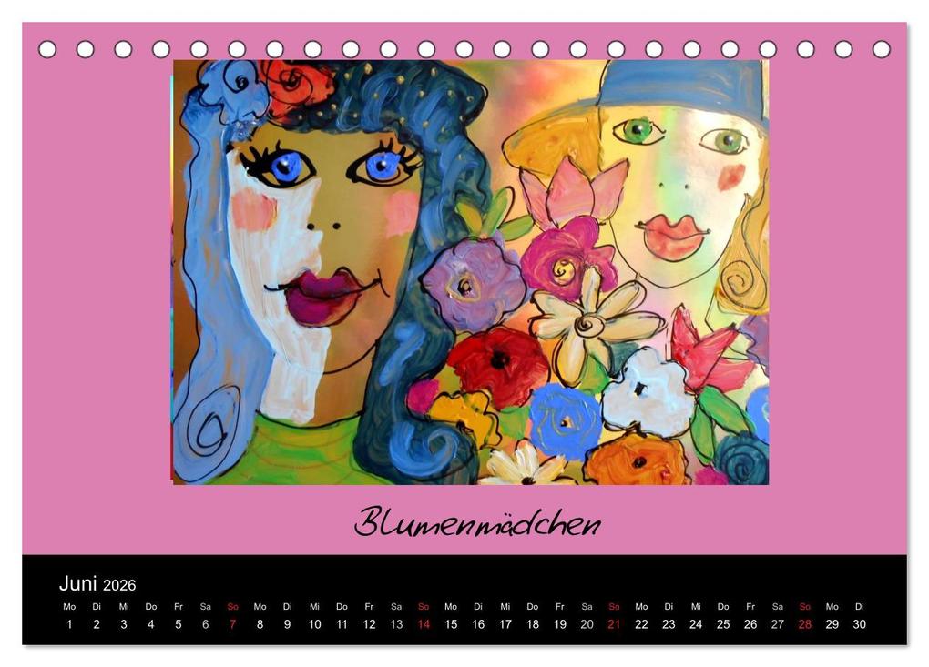 Weitere Ansicht: Lebensfreude 2026 (Tischkalender 2026 DIN A5 quer), CALVENDO Monatskalender | Leonore Zimmermann, Calvendo