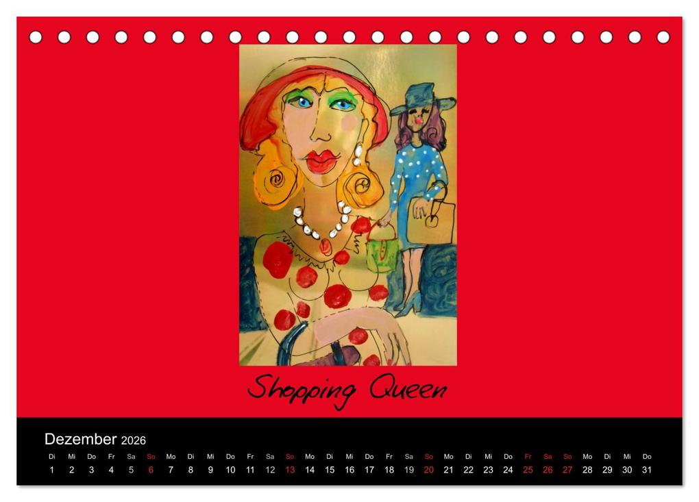 Weitere Ansicht: Lebensfreude 2026 (Tischkalender 2026 DIN A5 quer), CALVENDO Monatskalender | Leonore Zimmermann, Calvendo