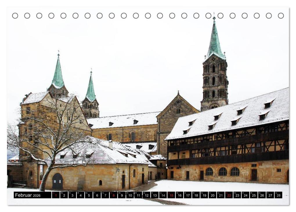 Weitere Ansicht: Bezauberndes Bamberg (Tischkalender 2026 DIN A5 quer), CALVENDO Monatskalender | Wiltrud Doerk, Calvendo
