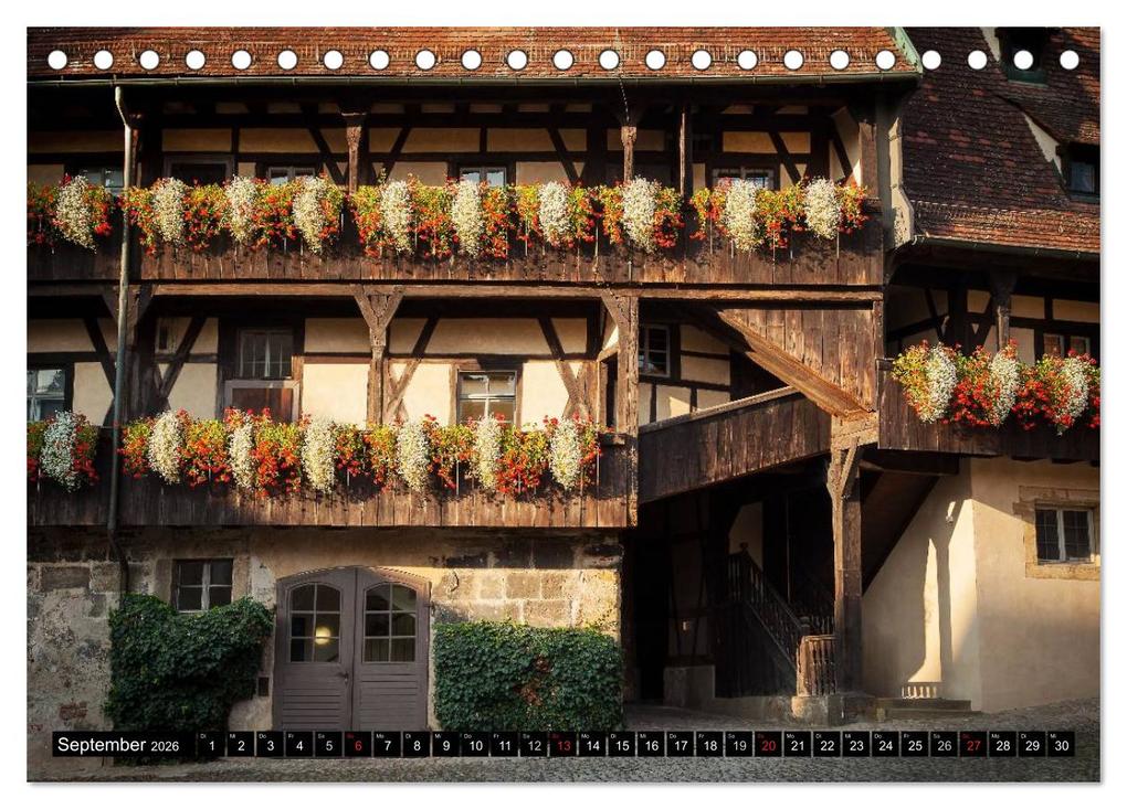 Weitere Ansicht: Bezauberndes Bamberg (Tischkalender 2026 DIN A5 quer), CALVENDO Monatskalender | Wiltrud Doerk, Calvendo