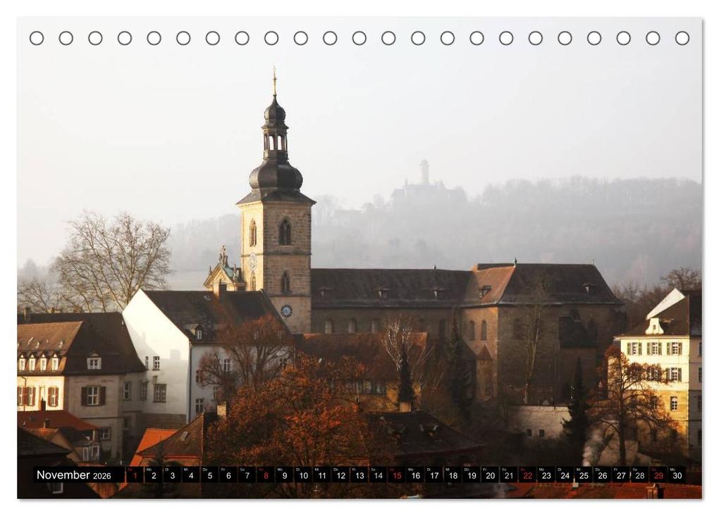 Weitere Ansicht: Bezauberndes Bamberg (Tischkalender 2026 DIN A5 quer), CALVENDO Monatskalender | Wiltrud Doerk, Calvendo